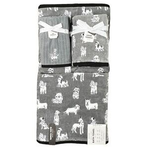 PETS - Envogue - ‘Pampered Poochs’ bath towel set. NWT.